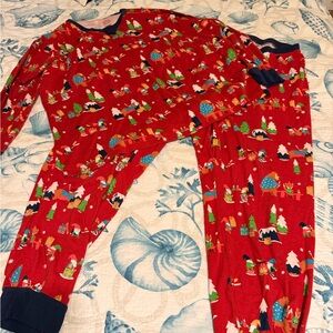 Wondershop - Womens Plus Size 3X Christmas Pajamas Set - Red Gnomes